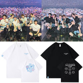 KPOP Graphic Printed Short-sleeved Summer T-shirt