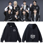 SKZ HOP Zipper Cardigan Hooded Jacket