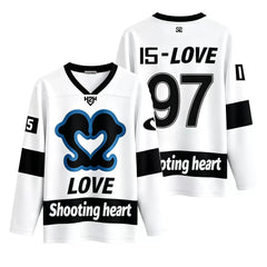 H2H 15-LOVE Printed Long-sleeved Jersey Top