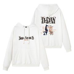 Unisex Kpop SUGA D-DAY Pullover Hoodie