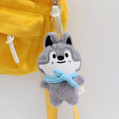 KPOP Cartoon Scarf Doll Plush Pendant