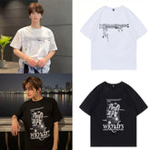 JIHOON SHINYU Same Style Short-sleeved T-shirt