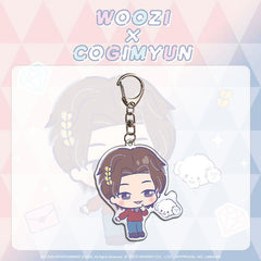 SVT Transparent Acrylic Pendant Keychain