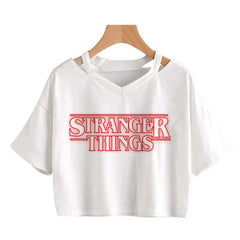 Women's Hellfire Club Printed Cropped T-Shirt