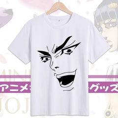 Jojo Anime Graphic Cotton Short Sleeve T-Shirt