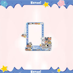 KPOP Cartoon PhotoCard Frame Standing Ornament