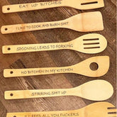 Funny Wooden Spoon Set