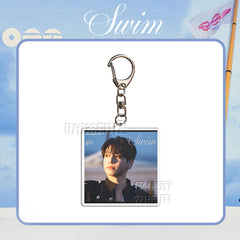 BTS SWIM Cover Keychain Acrylic Pendant