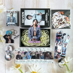 JUNGKOOK Lanyard Sticker Card Set Gift Box