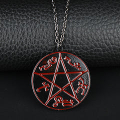 Supernatural Summoning Circle Pendant Necklace