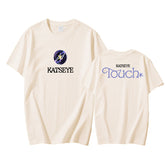 Korean Style Graphic Print Short-sleeved T-shirt