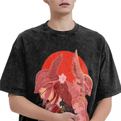 Unisex Video Game Character Graphic Vintage T-Shirt