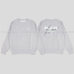 BP Logo Round Neck Cotton Sweatshirt
