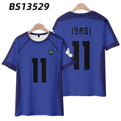 Unisex Anime Cosplay Jersey T-shirt Shorts