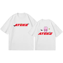 KPOP Character Double Sided Print T-Shirt