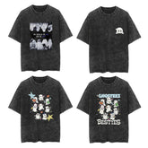 GHOSTEEZ BESTIES Cotton Washed T-shirt