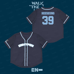 WALK THE LINE Short-sleeved Baseball Jersey