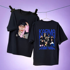 Unisex Kpop Album Cotton T-Shirt Top