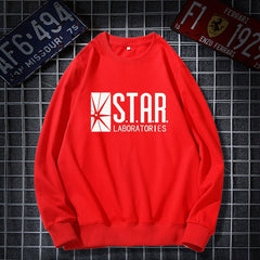 Unisex Round Neck Flash Loose Sweatshirt