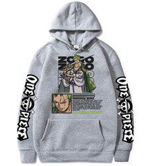 Unisex Zoro Print Relaxed Fit Hoodie