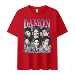Damon Salvatore TV Series Graphic T-Shirt