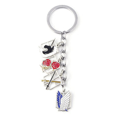 Anime Logo Keychain Necklace