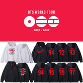 BANGTAN Tour ARIRANG Zipper Hoodie Jacket