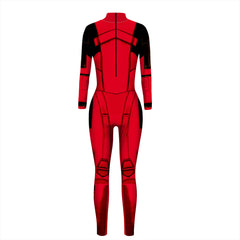 Trendy Deadpool Long-sleeved Cosplay Costume