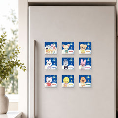 SKZ Cartoon Acrylic Fridge Magnet