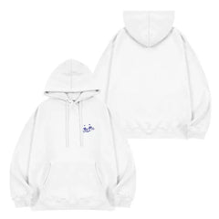 NJZ Rabbit Print Pullover Hoodie Top