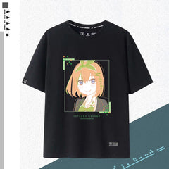 Anime Nakano Printed Short-sleeved T-shirt
