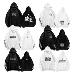 Unisex Kpop Hop Printed Pullover Hoodie