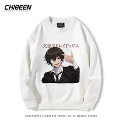 Unisex Anime Crew Neck Sweatshirt Top