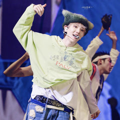 Vintage Martin Distressed Pullover Hoodie