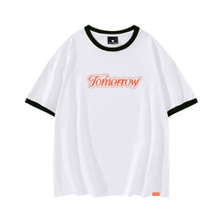 TXT Album TOMORROW Printed Short-sleeved T-shirt