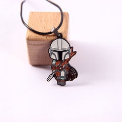 The Mandalorian Necklace Keychain Pendant