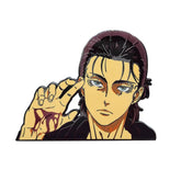 Eren Anime Metal Brooch