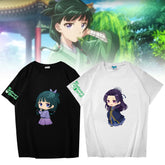 Trendy Girl's Anime Short Sleeve T-Shirt