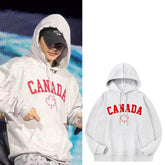 HyunJin CANADA Letter Loose Hoodie