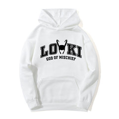 Unisex LOKI Printed Loose Casual Hoodie