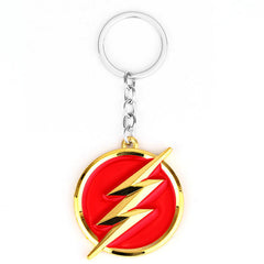 Trendy Comic Flash Logo Keychain Pendant