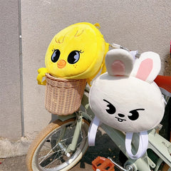 Kpop Members Cartoon Characters Doll Theme Storage Bag