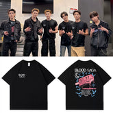 EN- BloodSaga North American TOUR Printed Top