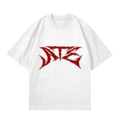 Versatile Kpop ATE Printed Loose T-Shirt