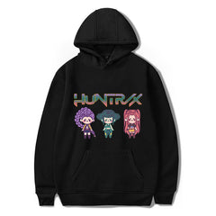 KPDH Graphic Print Loose Hoodie