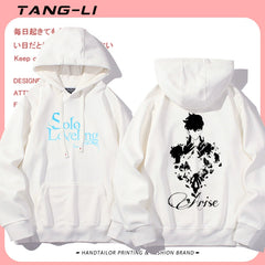 Casual Anime Loose Pullover Hoodie