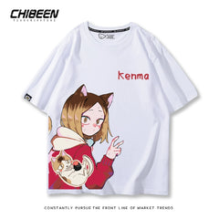 Unisex Kenma Anime Short Sleeve T-Shirt