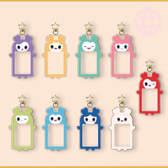 KPOP Cartoon Card Storage Keychain Pendant