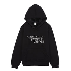 Unisex Tvd Logo Warm Pullover Hoodie