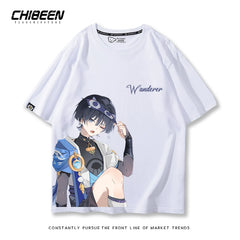 Casual Game Cotton Short Sleeve T-Shirt